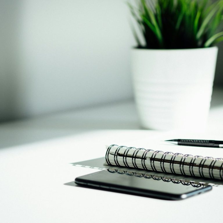 Supreme Scaling Mission - Growing Value for All Notebook and pen symbolizing Supreme Scaling's mission to strategize and guide business success.